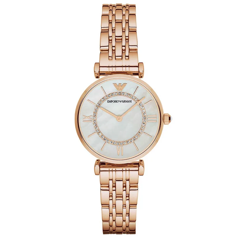 Emporio Armani Classic Mother of Pearl Dial Ladies Watch AR1909