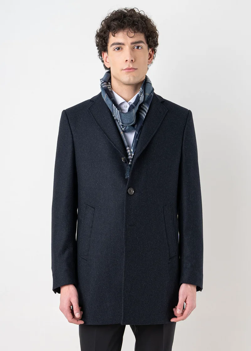 Fragosto Παλτό της σειράς Gerik - FRC24 8283 021 002 Blue Grey