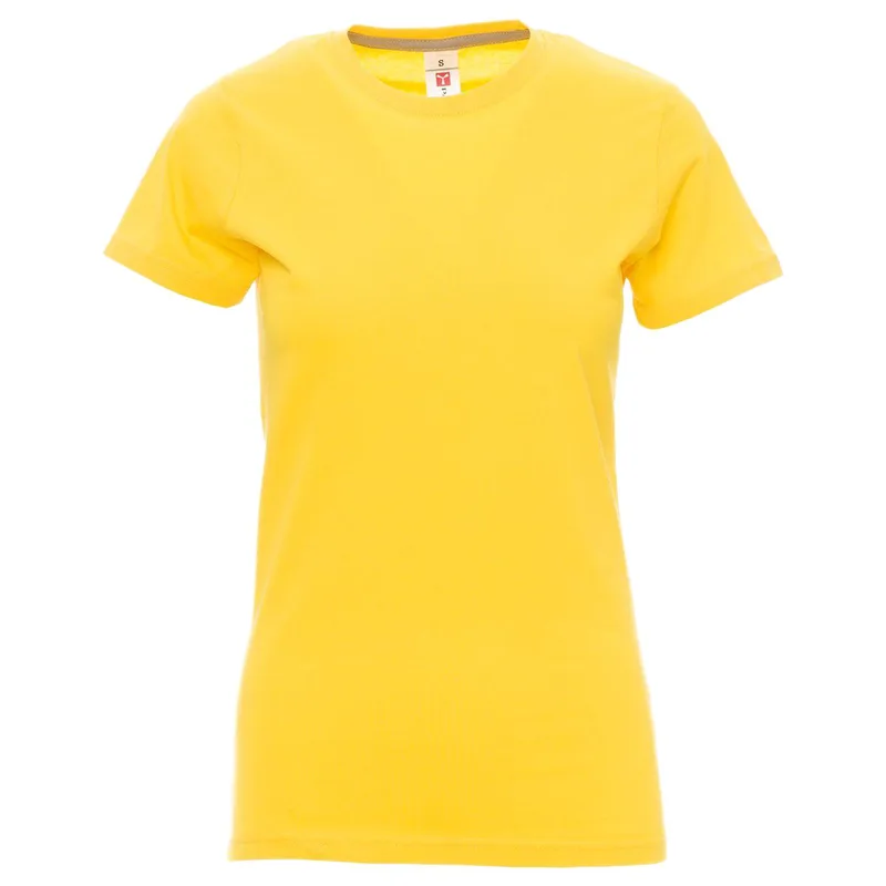 SUNSET Γυναικείο κοντομάνικο PAYPER 02000344 Yellow