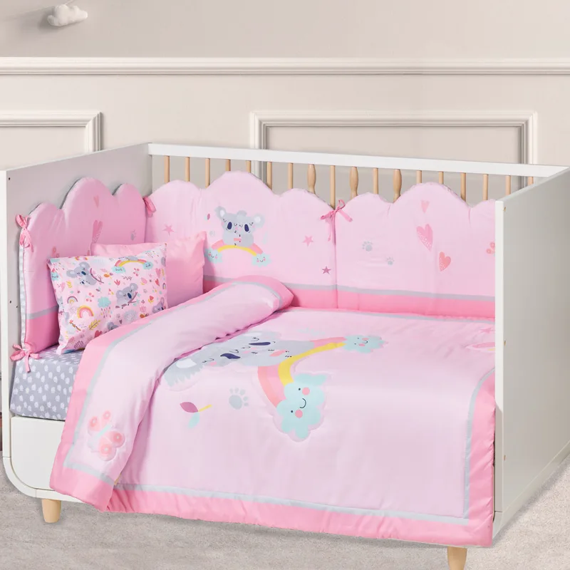 Πάντα Κούνιας 195x45 Das Home Baby 4934 Ροζ