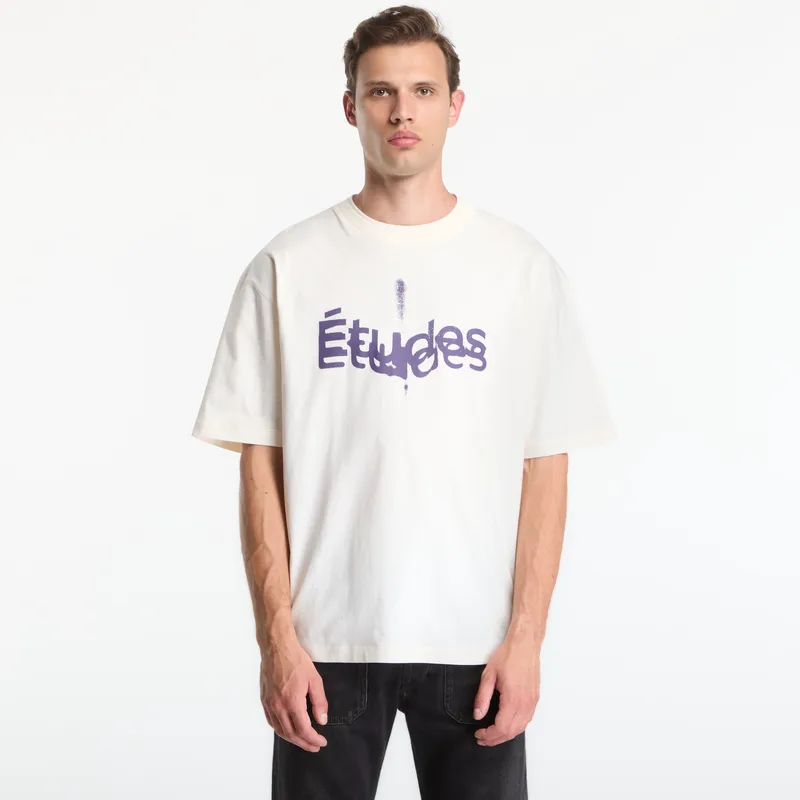 T-shirt Études Studio Sound Scan T-Shirt Off White XL