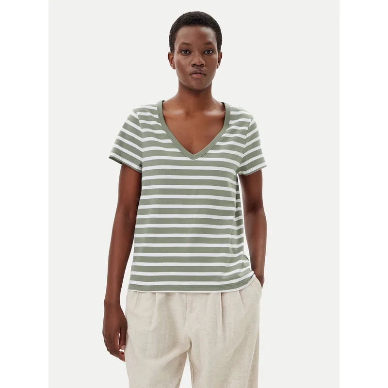 Gap T-Shirt 721625-01 Πράσινο Regular Fit