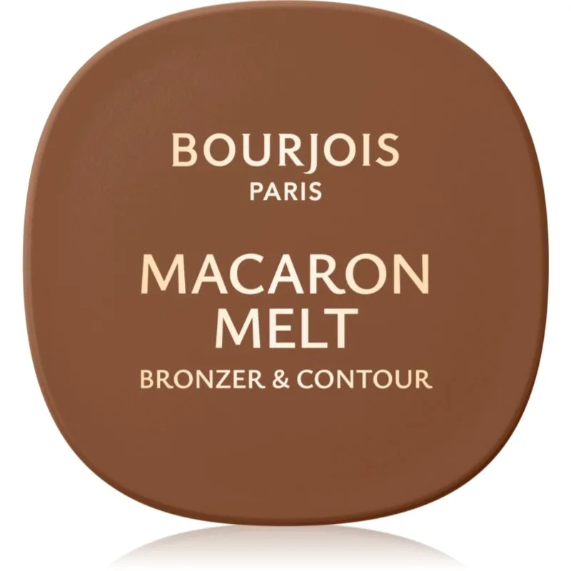 Bourjois Macaron Melt Bronzer & Contour μπρόνζερ και πούδρα περιγράμματος 2 σε 1 απόχρωση 03 Caramel Macchiato 5 γρ