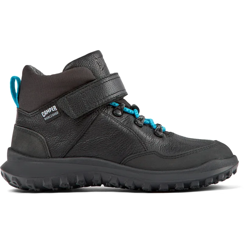 CAMPER CRCLR - Μπότες Για Κορίτσια - Μαύρο, Μέγεθος 31, Smooth leather/Cotton fabric