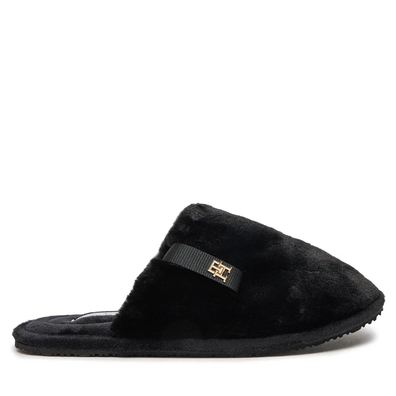 Παντόφλες Σπιτιού Tommy Hilfiger Trenerzy Confort Home FW0FW08138 Μαύρο