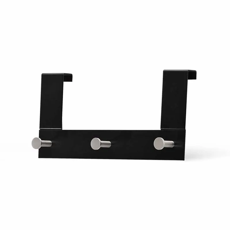 Κρεμάστρα Πόρτας 3 Θέσεων Grekon 303 Black