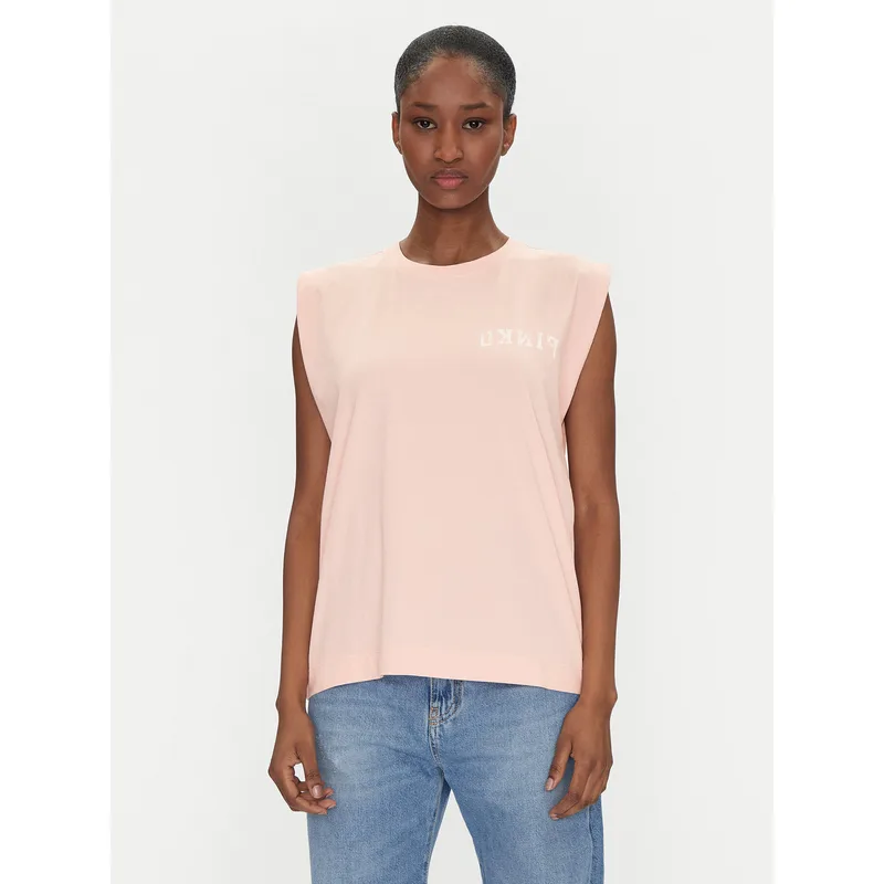 PINKO T-Shirt 104268 A2C0 Ροζ Regular Fit