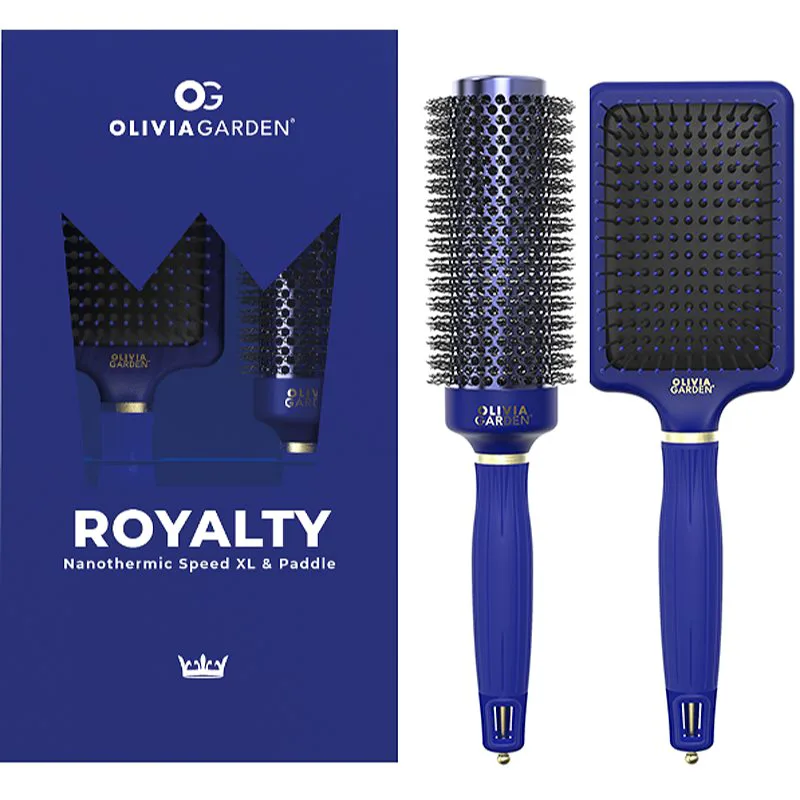 Olivia Garden Royalty σετ δώρου για εύκολο χτένισμα μαλλιών