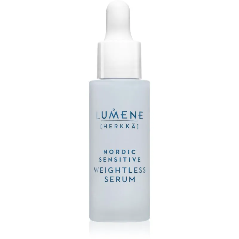 Lumene Nordic Sensitive [HERKKÄ] Weightless ελαφρύς ορός για να καταπραύνει και να ενισχύσει το ευαίσθητο δέρμα 30 ml