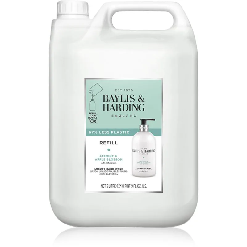 Baylis & Harding Jasmine & Apple Blossom υγρό σαπούνι για τα χέρια ανταλλακτικό 5000 ml