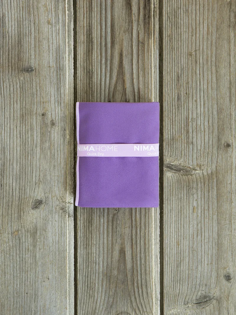 Πετσέτα Πάγκου Γυμναστηρίου 70X140 Nima Riva Purple (70x140)