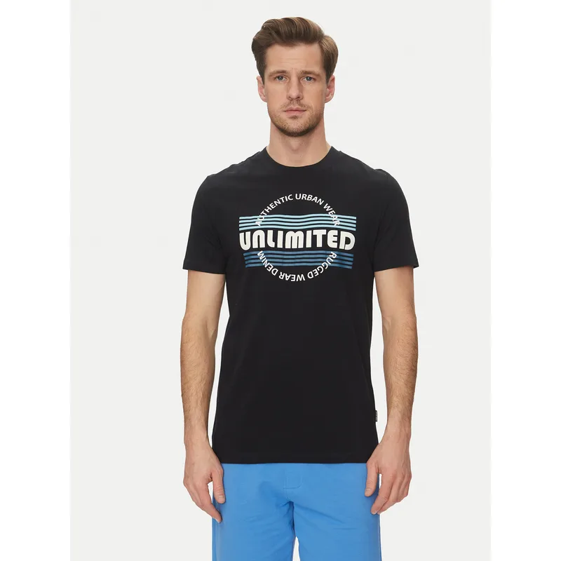 Blend T-Shirt 20718276 Μαύρο Regular Fit