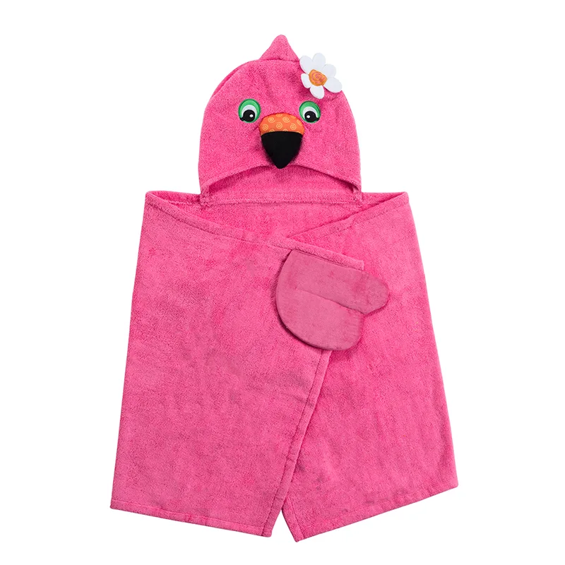 Κάπα Βαμβακερή 127x55εκ. Franny the Flamingo Zoocchini ZOO2005