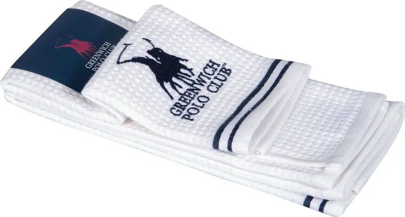 ΠΕΤΣΕΤΕΣ ΚΟΥΖΙΝΑΣ GREENWICH POLO CLUB ESSENTIAL 2806 ΛΕΥΚΟ/ΜΠΛΕ 2TMX 40Χ60CM