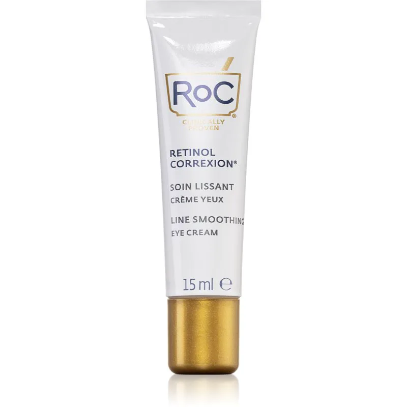 RoC Retinol Correxion Line Smoothing αντιρυτιδική κρέμα για περιοχή γύρω από τα μάτια 15 ml