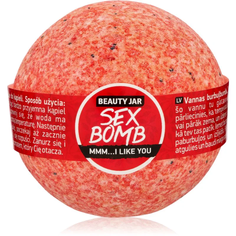 Beauty Jar Sex Bomb Mmm...I Like You αφρώδης μπάλα τια το μπάνιο 150 γρ