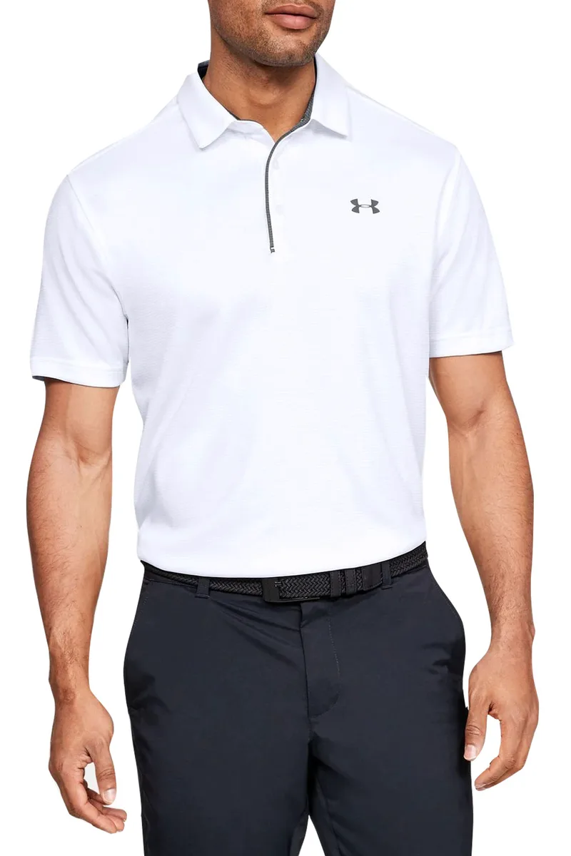Μπλούζα Κοντομάνικη Under Armour Tech Polo 1290140-100 Ανδρικό