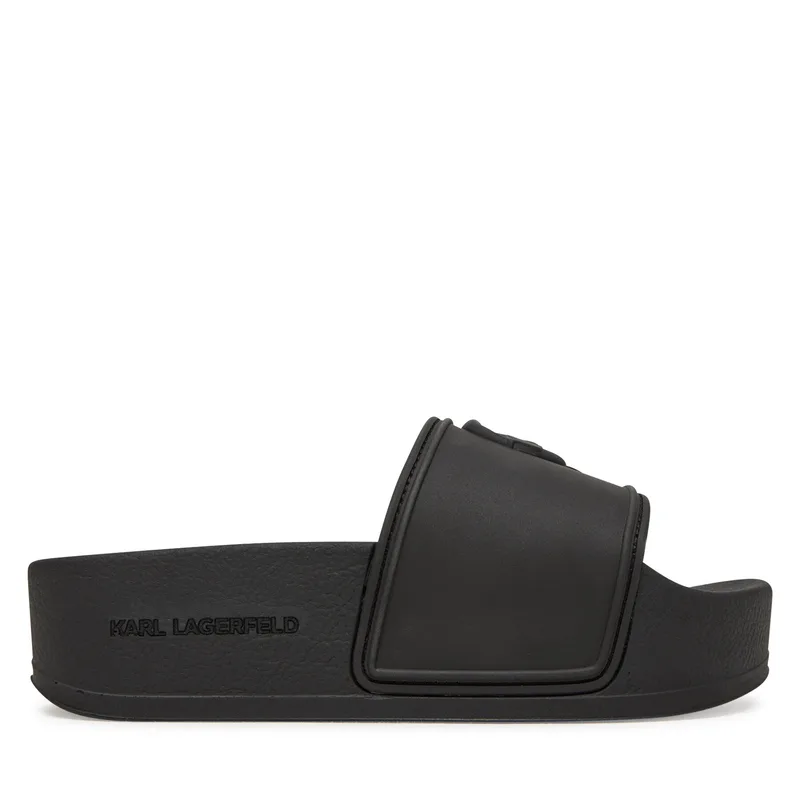Παντόφλες KARL LAGERFELD Kondo Maxi KL80819M Μαύρο