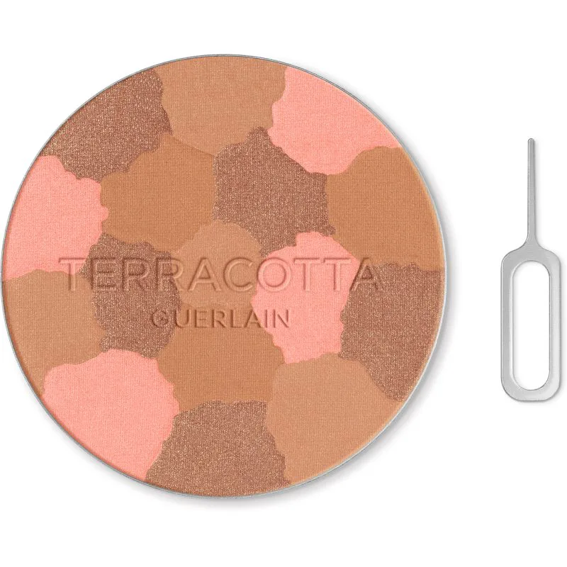 GUERLAIN Terracotta Light μπρονζερ λαμπρυντική πούδρα ανταλλακτικό απόχρωση 02 Medium Cool 10 γρ