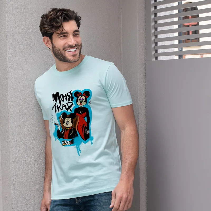 Ordinary Duck - Organic Vegan T-Shirt Unisex - Μέντα - M