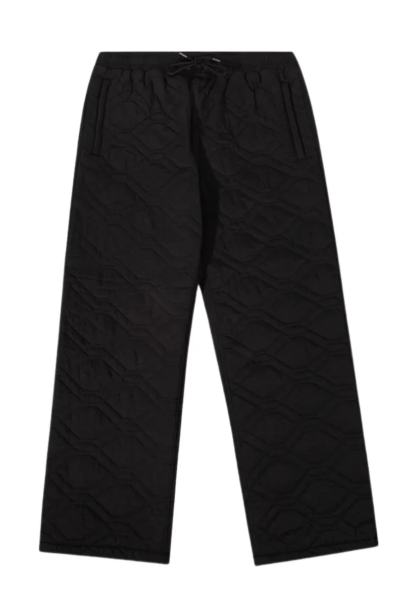THE HUNDREDS Φόρμες Link Nylon Sweatpants - BLACK-T24W104012-BLACK