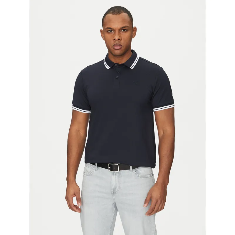Guess T-Shirt M2GP34 KARS0 Σκούρο μπλε Regular Fit