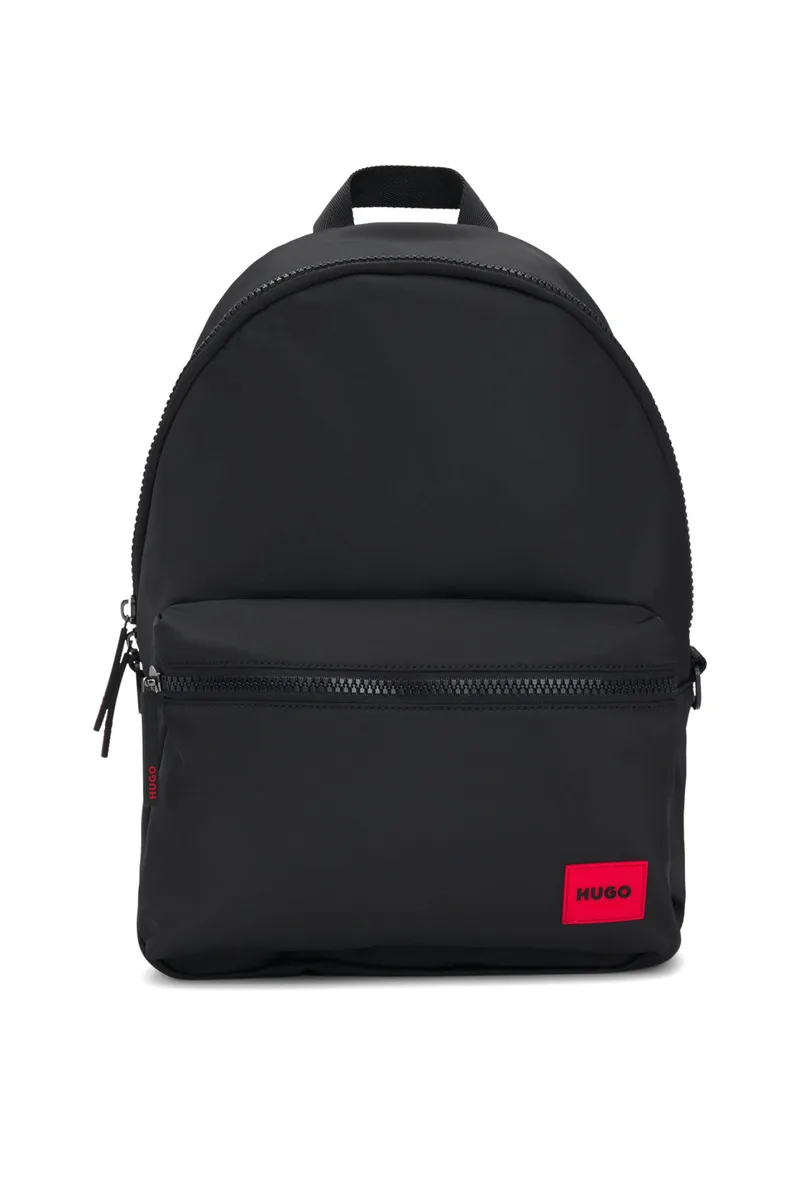 HUGO ΤΣΑΝΤΑ BACKPACK ETHON 2.0N_BACKPACK LOGO ΜΑΥΡΟ