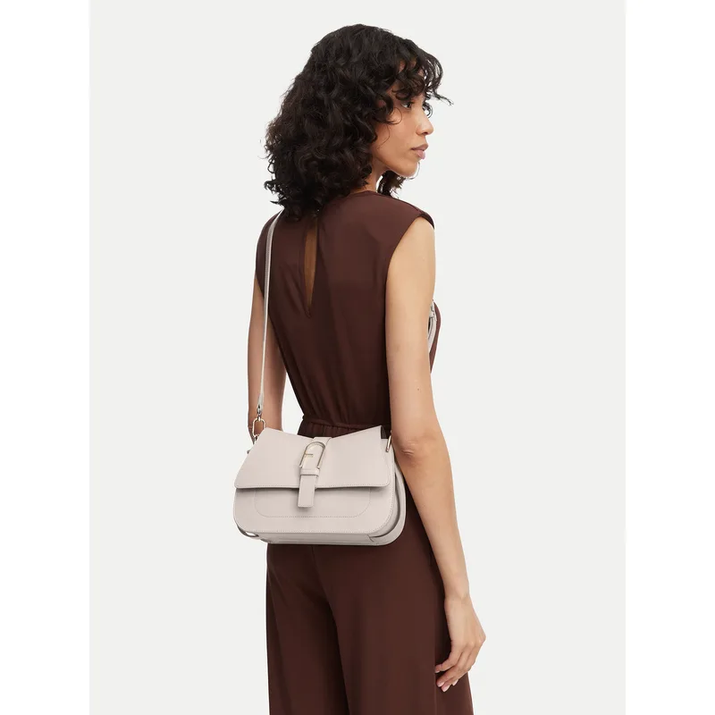 Τσάντα Furla Flow M WB00996 BX2045 BG 4556S Κρεμ