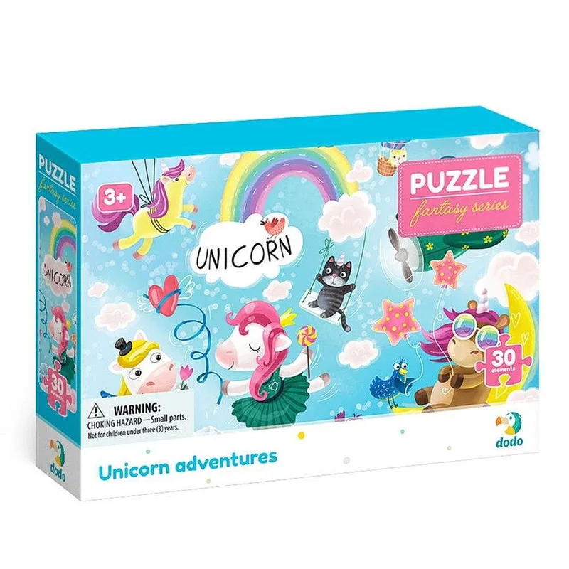 DODO PUZZLES 30 ΤΕΜ UNICORNS ADVENTURES