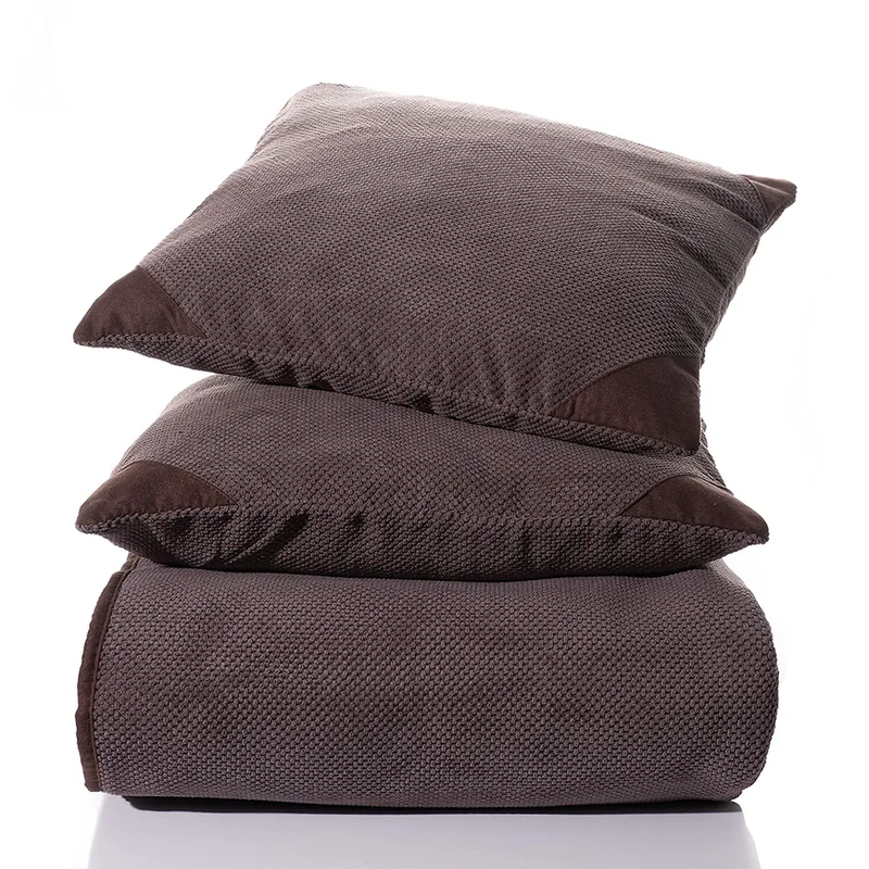 Διακοσμητική Μαξιλαροθήκη (65x65) Silk Fashion 1715 Choco