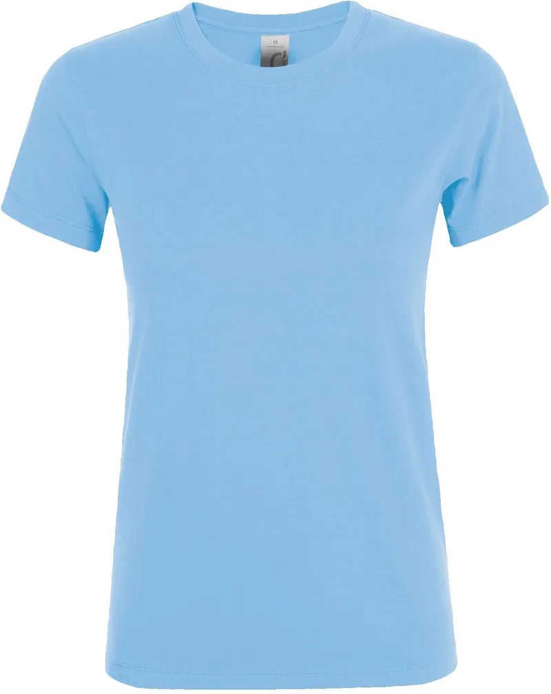 Γυναικείο T-shirt Regent Women SOLS 01825 Sky Blue