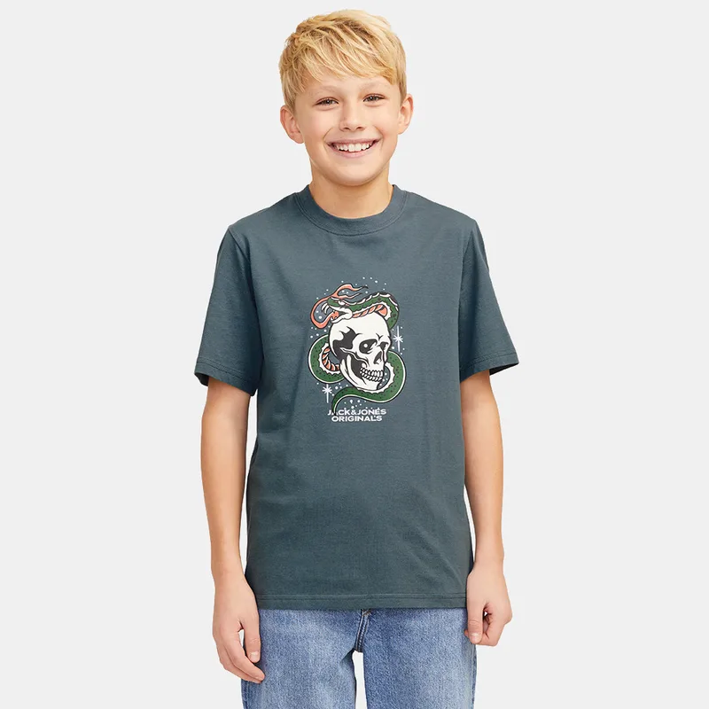 Jack & Jones Skull Παιδικό T-Shirt (9000219421_67225)