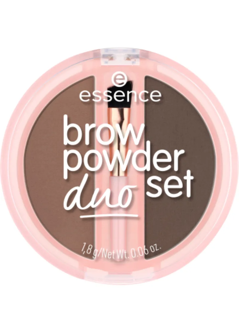 L'Oreal Paris & More - Essence Brow Powder Duo Set Eyebrow Powder 02 Medium 1.8g