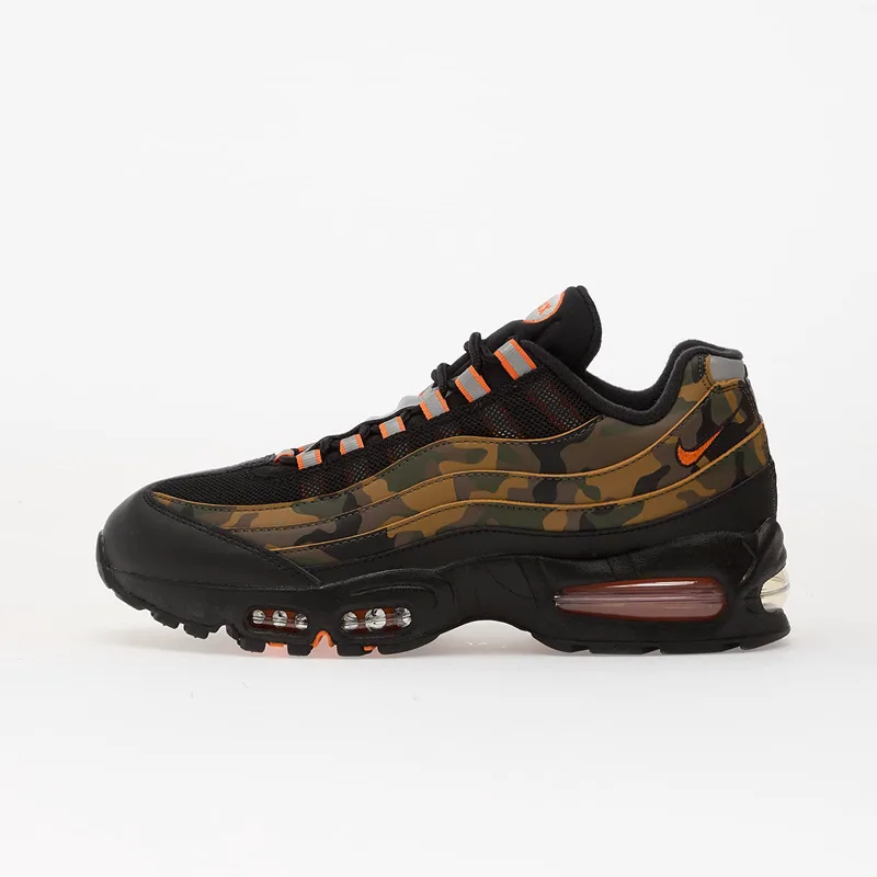 Sneakers Nike Air Max 95 Qs Black/ Safety Orange-Metallic Silver EUR 45