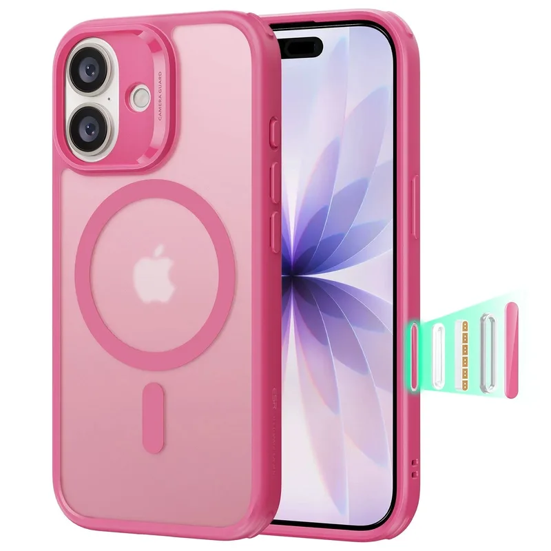 Θήκη ESR Classic Hybrid (Camera Control Button) MagSafe Frosted Ροζ iPhone 17
