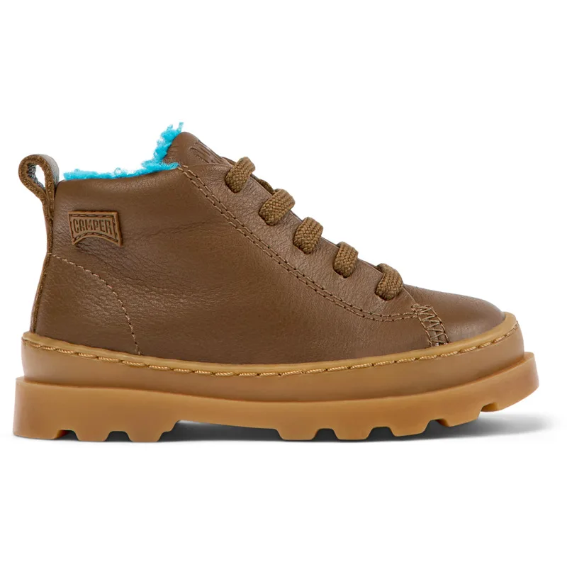 CAMPER Brutus - Μπότες Για Firstwalkers - Καφέ, Μέγεθος 22, Smooth leather