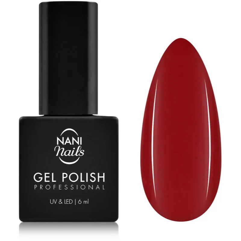 NaniNails NANI Professional τζελ βερνίκι νυχιών απόχρωση Passion 6 ml