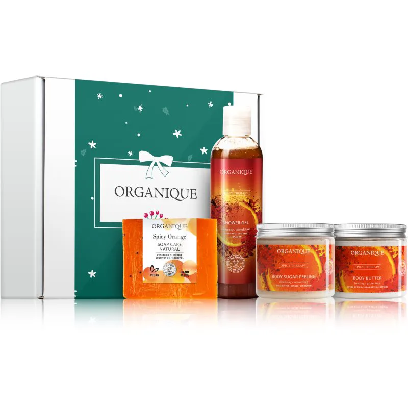 Organique Gift Set Cozy Winter Spice χριστουγεννιάτικο σετ δώρου για το σώμα