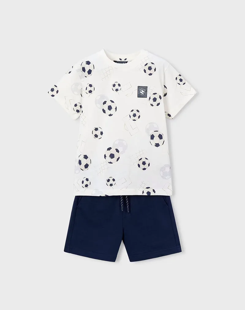 MAYORAL ΣΕΤ ΜΑΚΟ ΣΤΑΜΠΩΤΟ 03607-080 NavyBlue