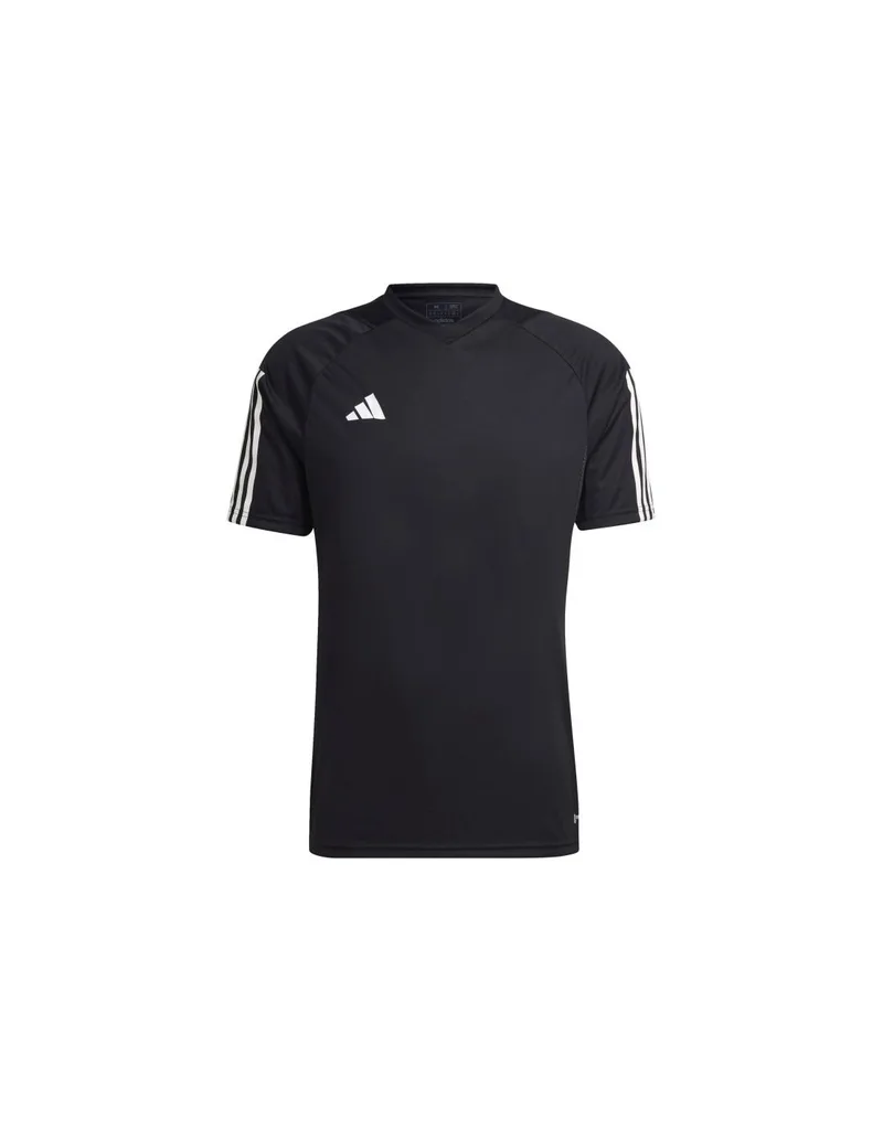 Adidas Tiro 23 Training Αθλητικό Ανδρικό T-shirt Μαύρο με Λογότυπο HK7638
