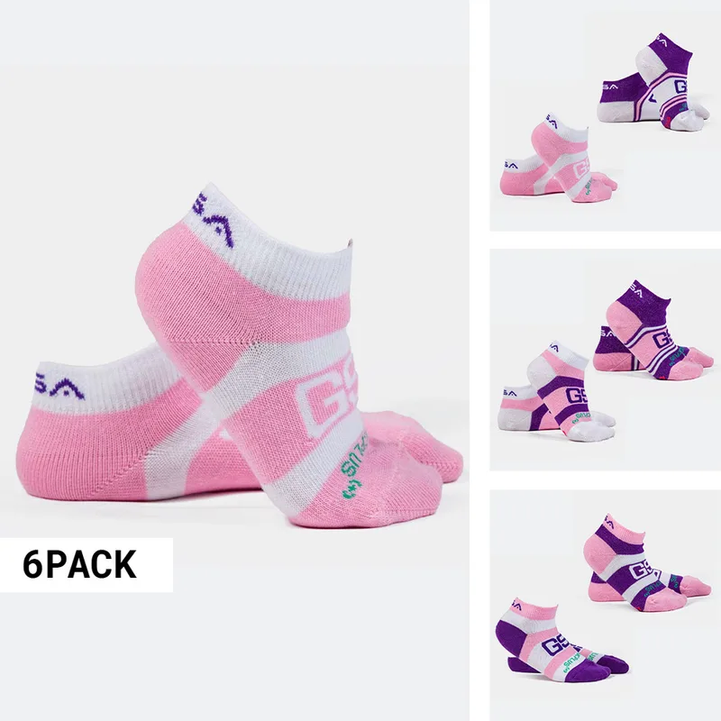 Gsa Kids Low Cut Ultralight Organic Plus Παιδικές Κάλτσες 6-Pack (9000125781_9688)