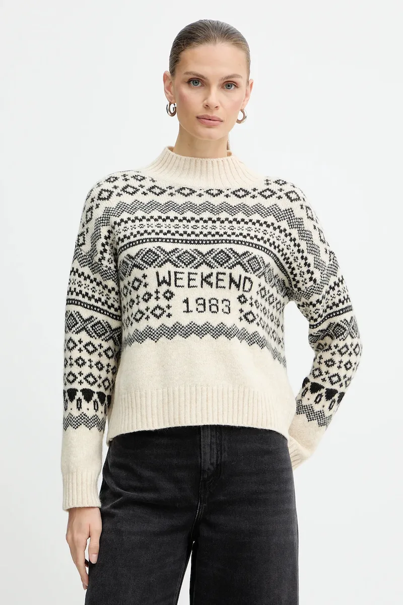 Πουλόβερ με προσθήκη μαλλιού Weekend Max Mara BRIOSO