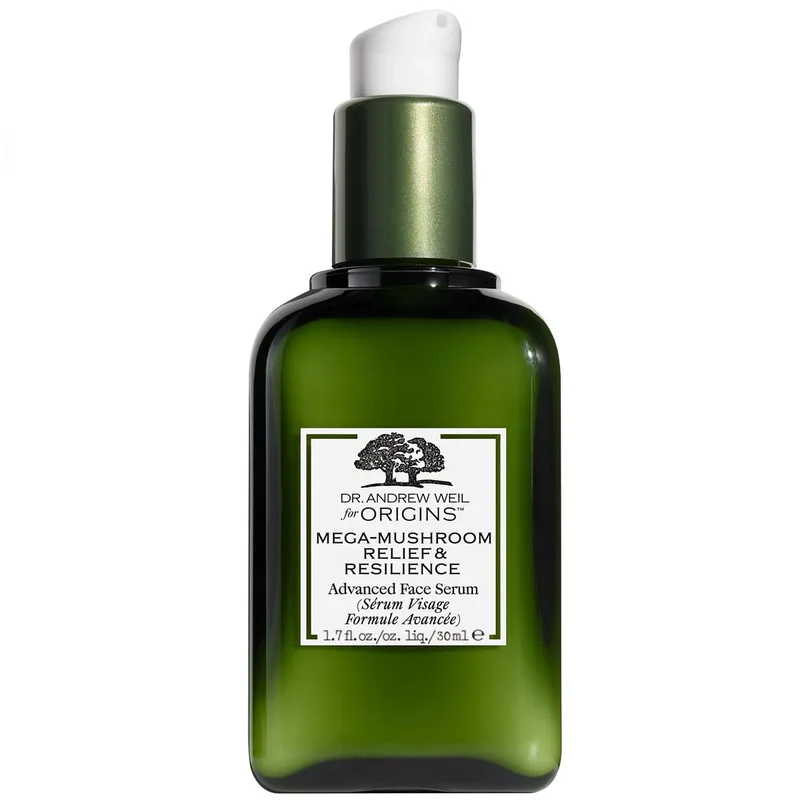 Origins Mega-Mushroom Relief & Resilience Advanced Face Serum Αναζωογονητικός Ορός Προσώπου για Ενυδάτωση & Ανακούφιση της Επιδερμίδας 30ml