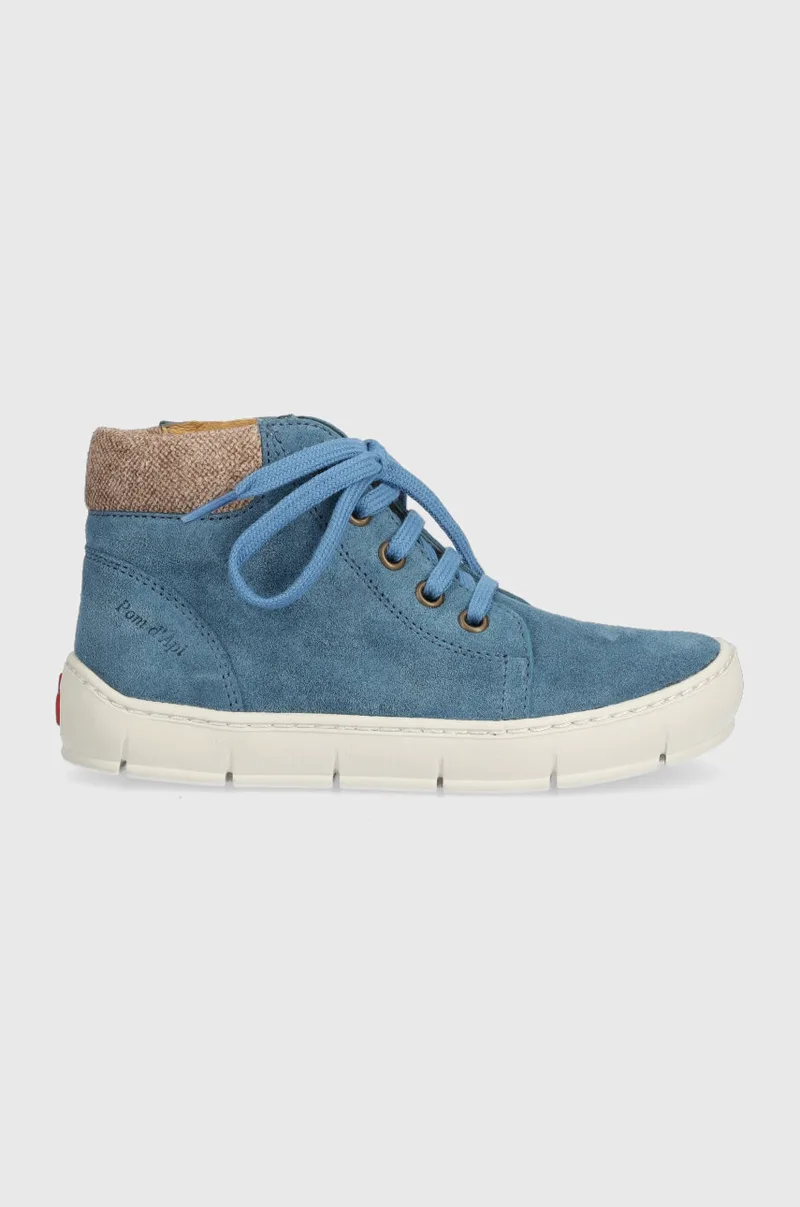 Παιδικά sneakers σουέτ Pom D'api START TOP