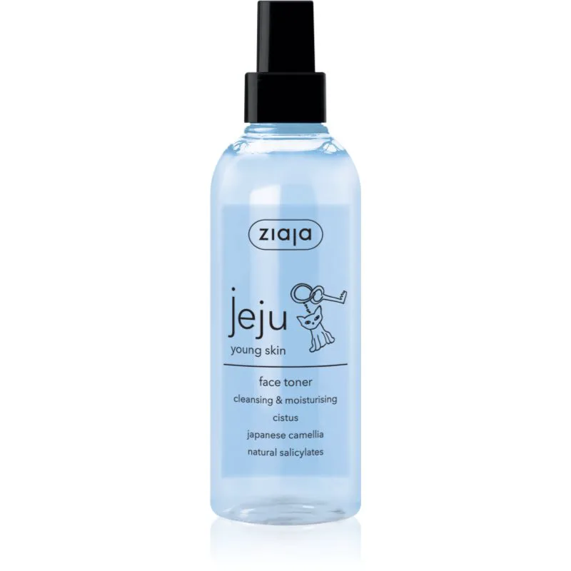 Ziaja Jeju Young Skin τονωτικό προσώπου σε σπρέι για νεανική επιδερμίδα 200 ml