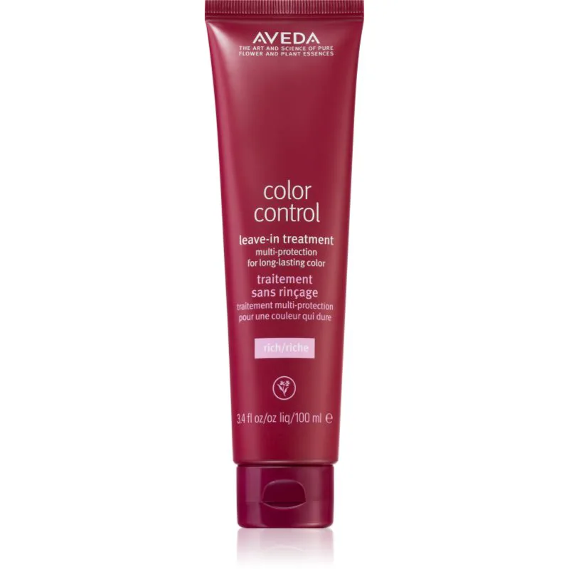 Aveda Color Control Leave-in Treatment Rich φροντίδα χωρίς ξέβγαλμα για λάμψη και προστασία του χρώματος των μαλλιών 100 ml