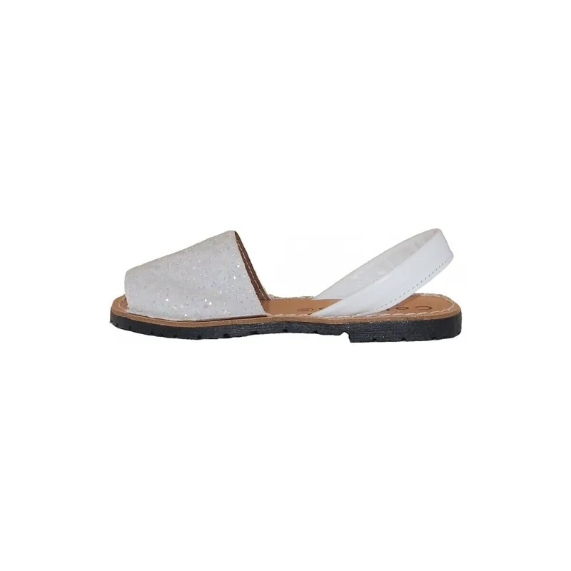 Σανδάλια χωρίς τακούνι Colores 201 G Blanco