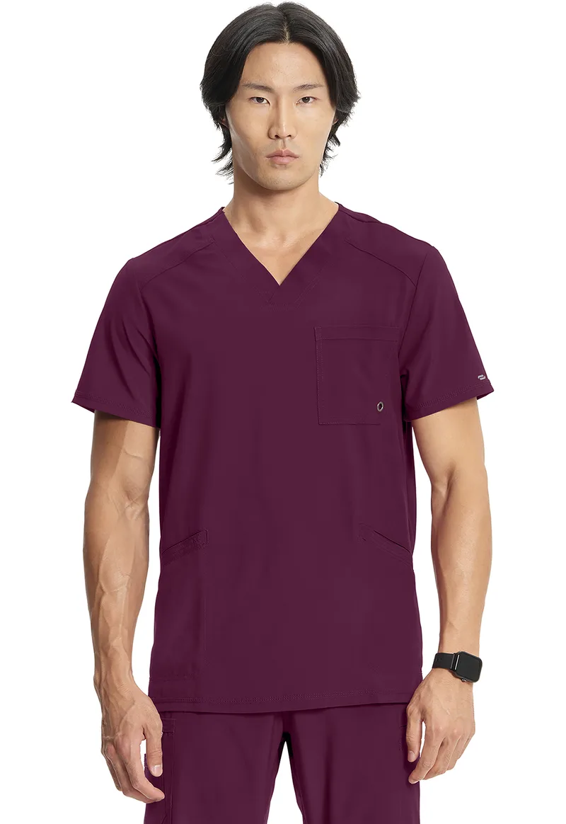 Ανδρική Μπλούζα Cherokee Infinity | V-Neck | 3 Τσέπες | Wine