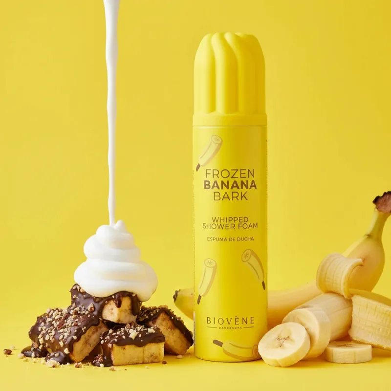 Frozen Banana Bark Whipped Shower Foam 250ml