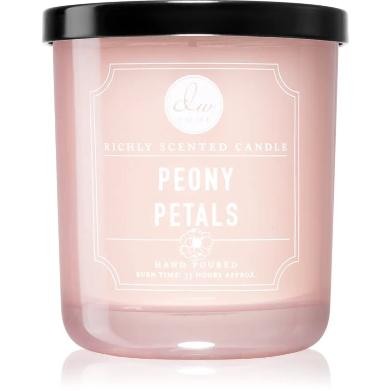 DW Home Signature Peony Petals αρωματικό κερί 275 γρ
